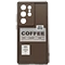 کاور فشن کیس مدل TPU Coffee محافظ لنز دار مناسب برای گوشی Galaxy S24 Ultra